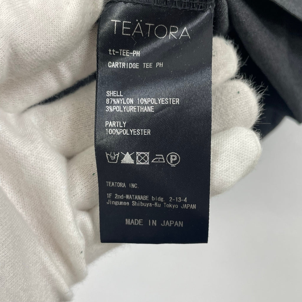 TEATORA / CARTRIDGE TEE PH イージーケア・速乾素材 SIZE:3
