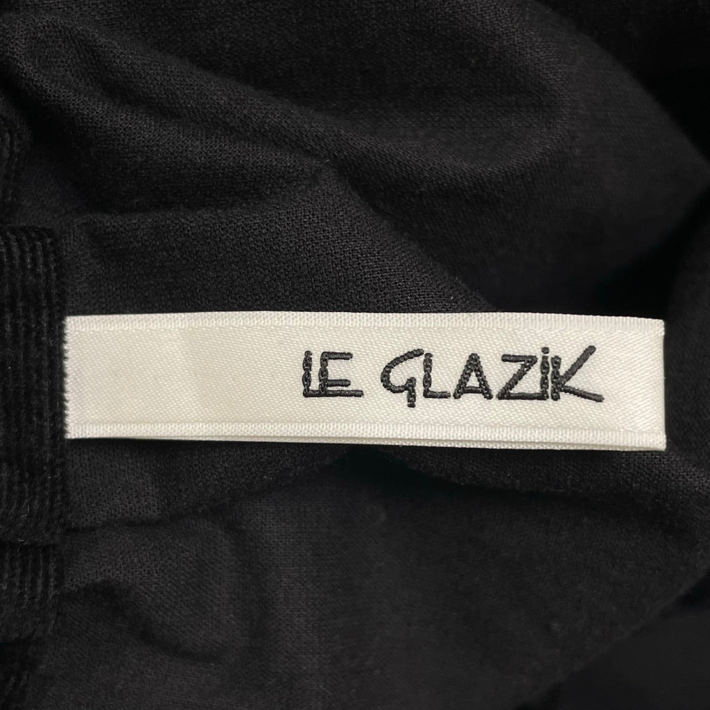 LE GLAZIK ル グラジック / 細畝コーデュロイスカート ブラック 参考定価：16,000+tax SIZE:36