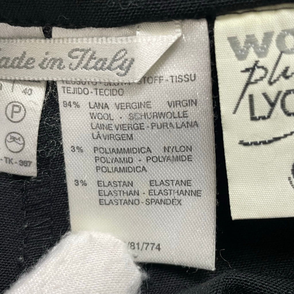 MaxMara INDISPENSABLE / アーカイブ Lycraストレッチストレートパンツ 白タグ SIZE：40