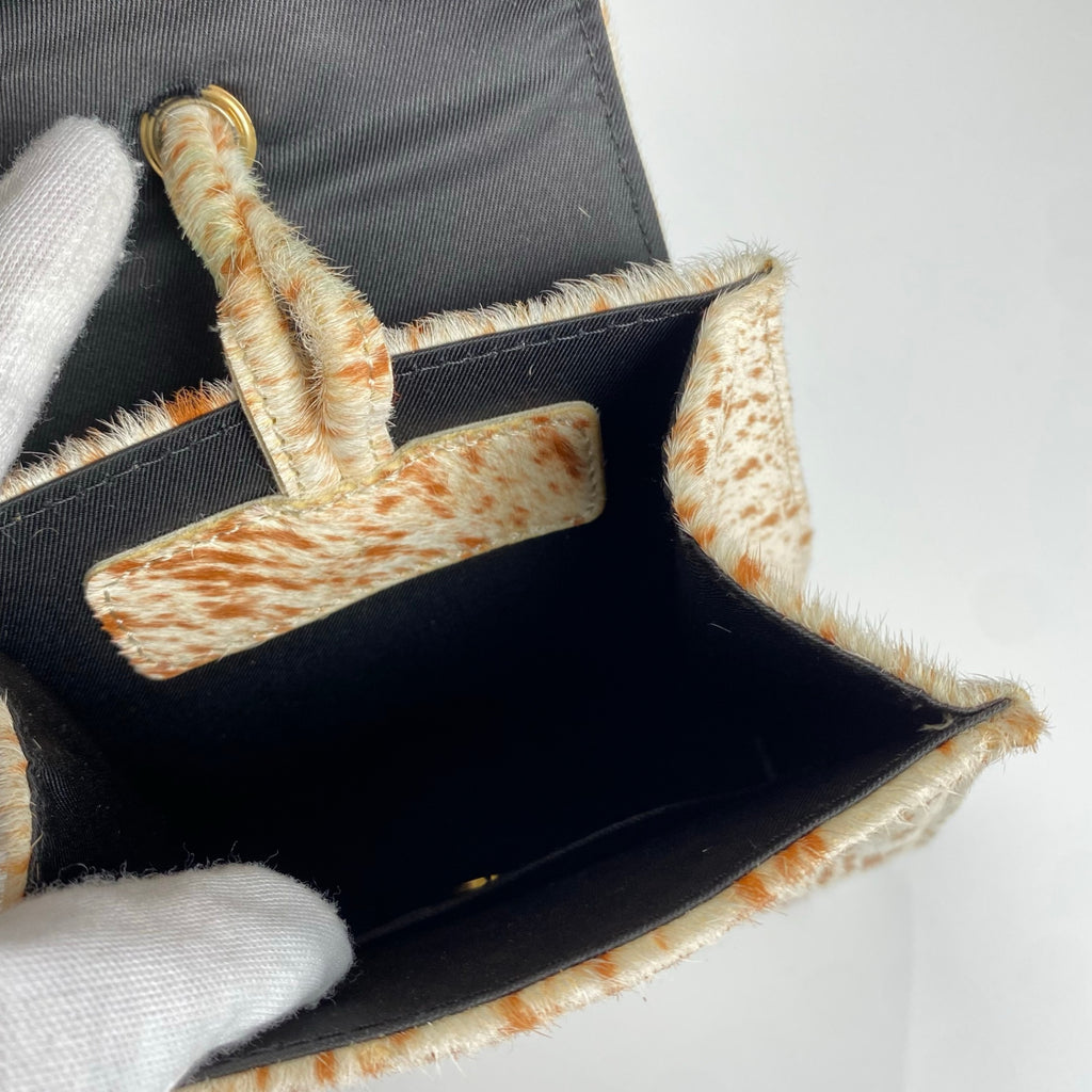 HEY!MrsROSE ヘイ!ミセスローズ / カウヘアーミニバッグ  参考定価：20,000+tax