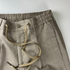 【美品】 TAGLIATORE タリアトーレ / dakar ダカール シルクMIX セットアップ スーツ ウール×シルク×リネン 参考定価：120,000+tax  SIZE:42（S程度）