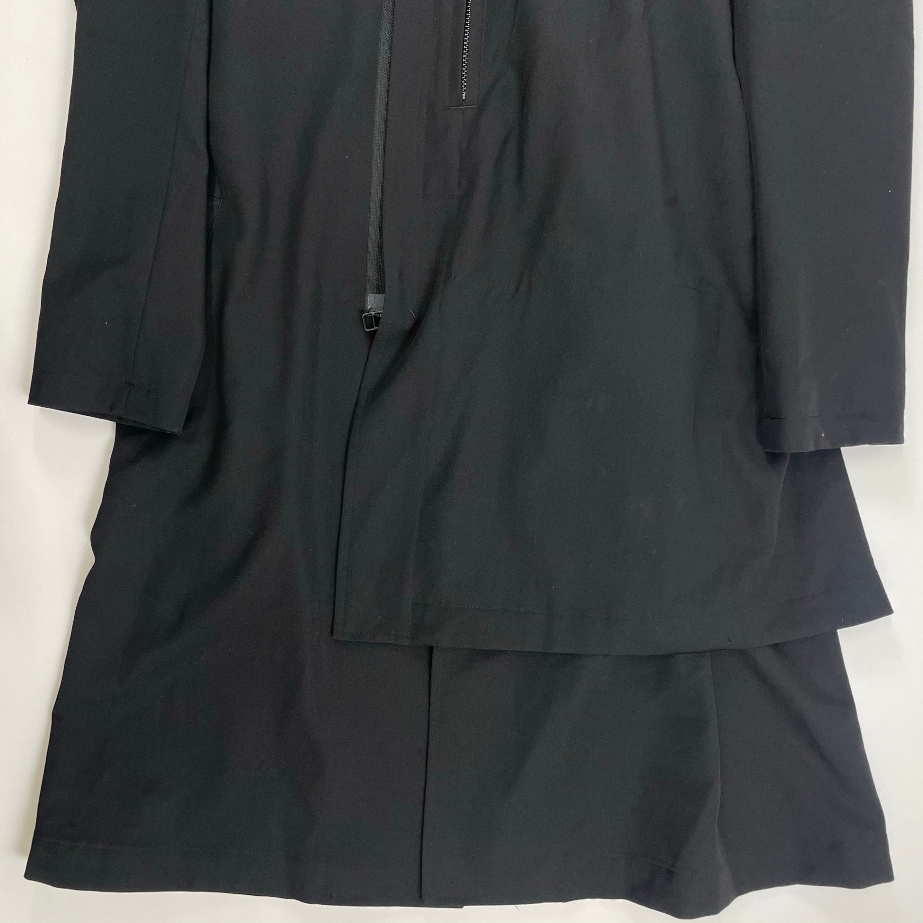 B yohji yamamoto / 21AW ウールギャバ GABARDINE B-DOUBLE ZIP 参考定価：122,000+tax SIZE：3