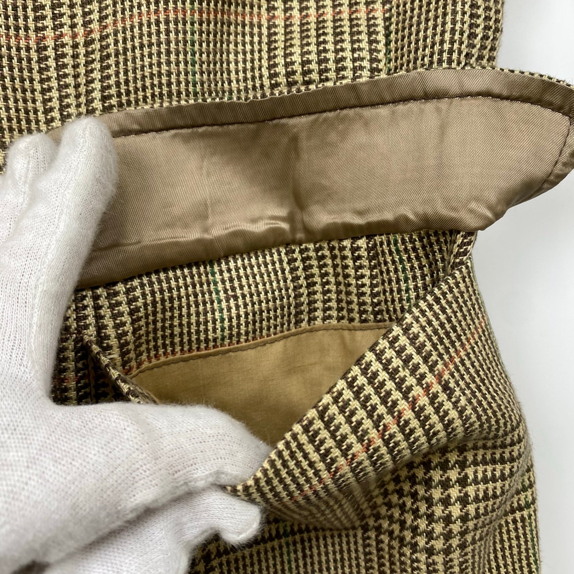 【HARITAGE ICON】 Polo by Ralph Lauren ポロ バイ ラルフローレン / リネン100％ 段返り ツイードジャケット 参考定価：150,000程度 SIZE:36S