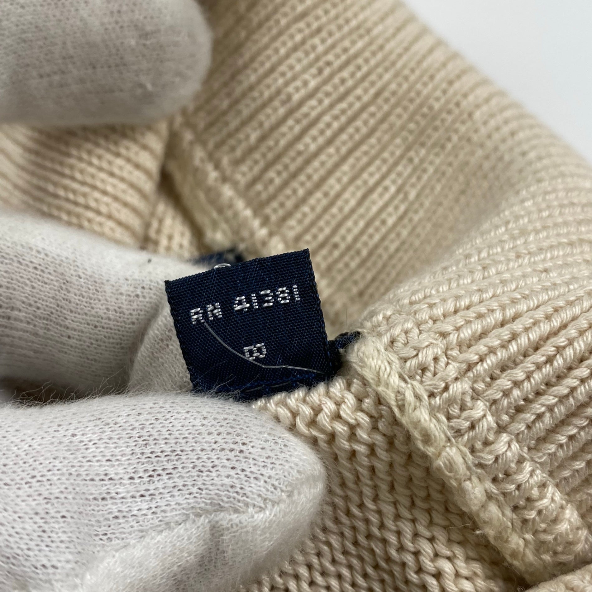 【超希少】 90s Polo by Ralph Lauren ポロ ラルフローレン / シルク100％ ワイド・ショート ニット ポロシャツ SIZE：XL