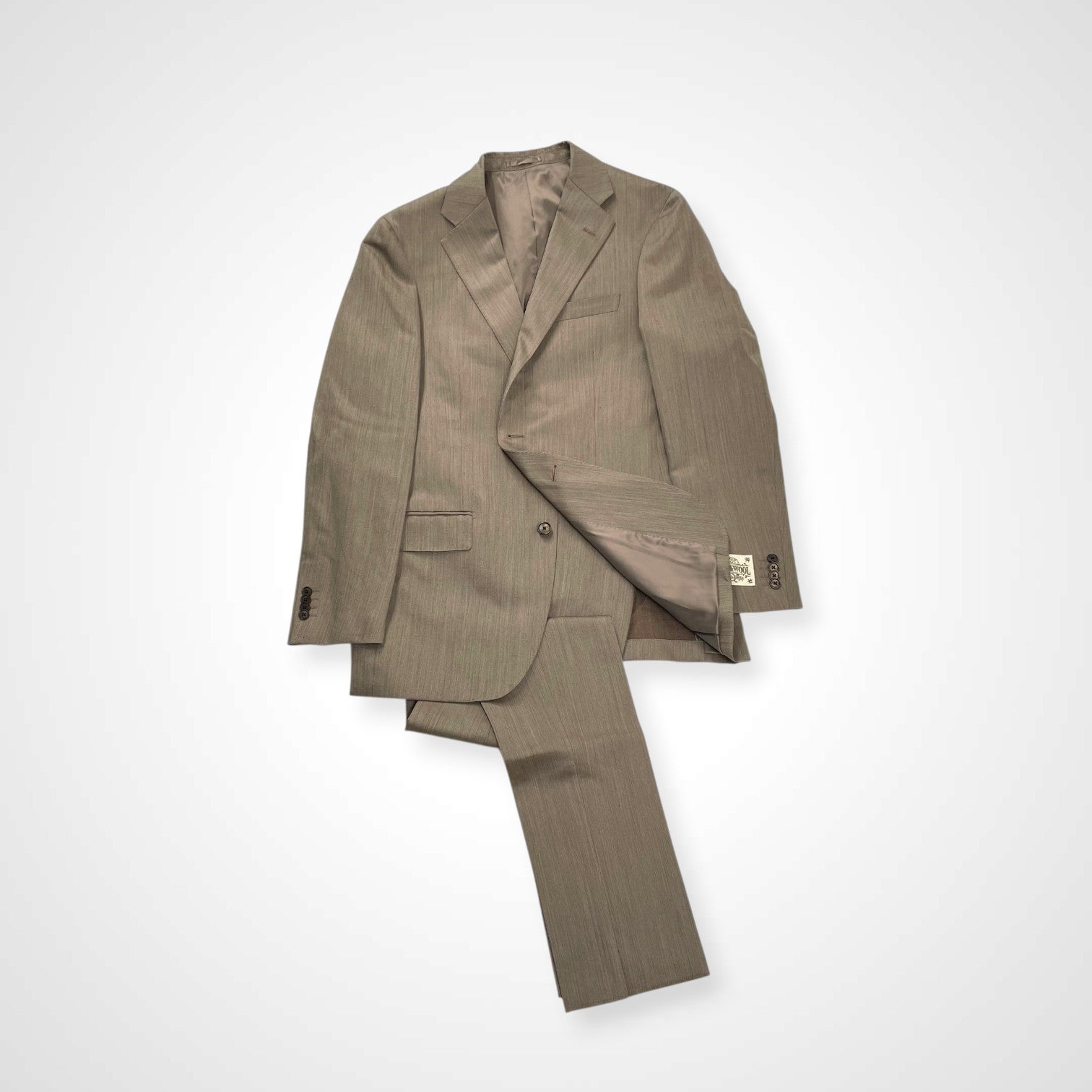 SUITIST スーティスト / ウールリネンセットアップスーツ 未使用品 参考定価：60,000程度 SIZE:XL