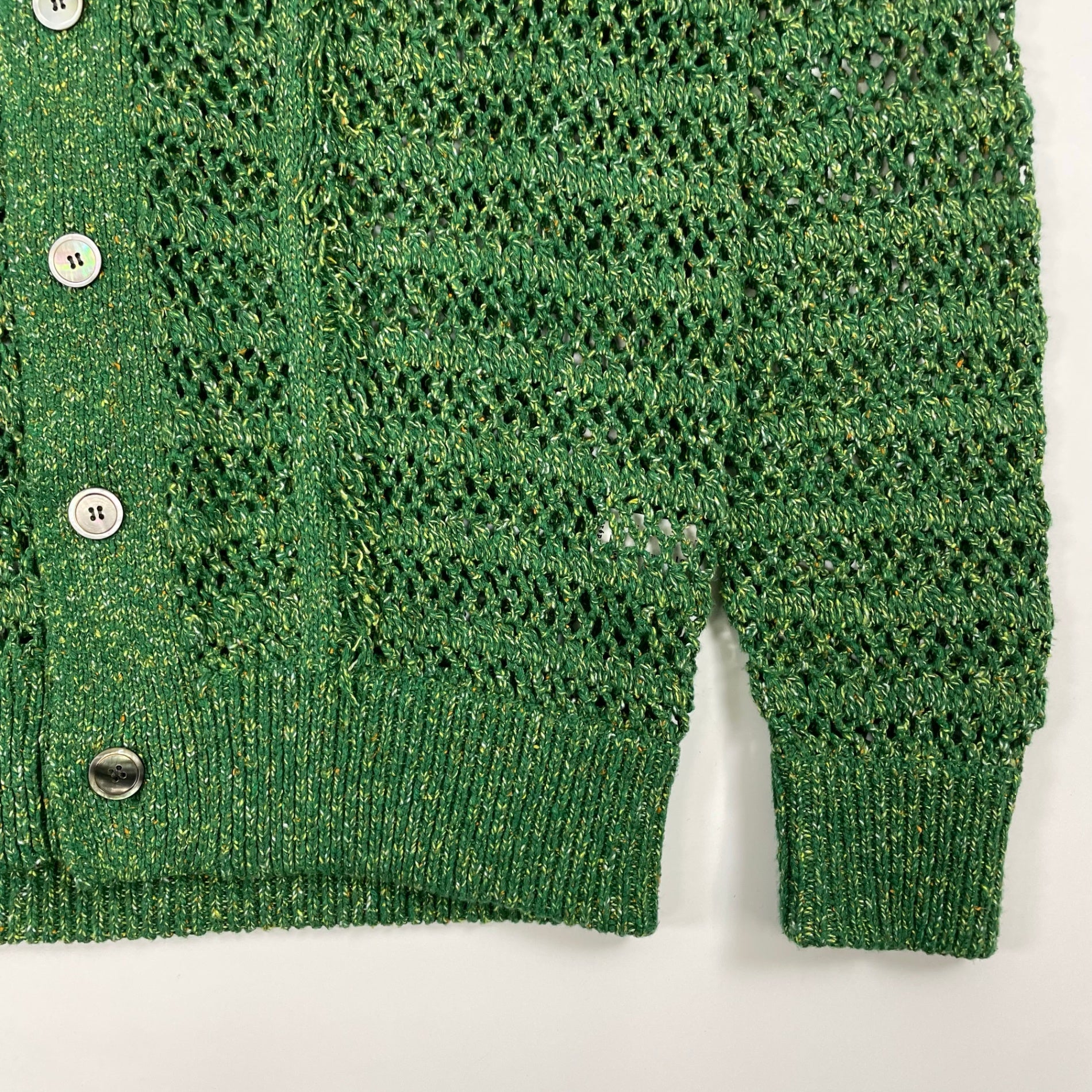crepuscule x rroomm / シルクMIX crochet cardigan 参考定価：30,000+tax SIZE:FREE