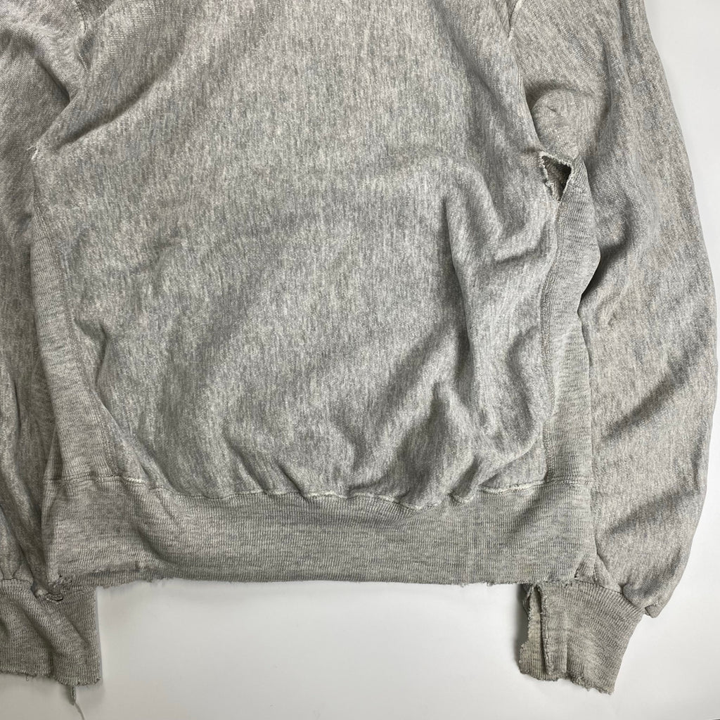 VINTAGE ヴィンテージ / 襤褸 ボロ ダメージ パーカー  BABSON大学 SIZE：XL程度