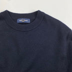 FRED PERRY フレッドペリー / スリーブロゴ ジャガードロゴニット SIZE:M