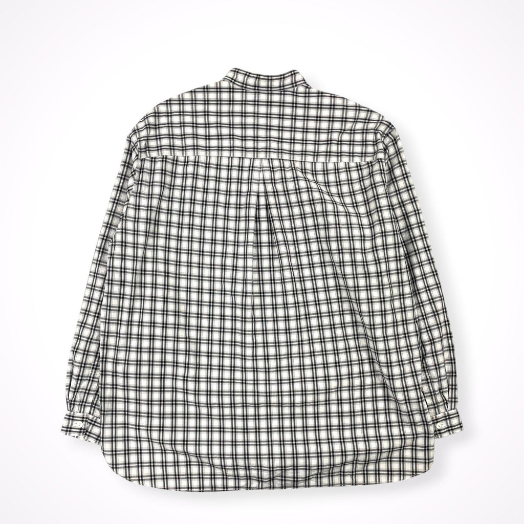 Name. / オーバーサイズノーカラーチェックシャツ 参考定価：30,000程度 SIZE:1