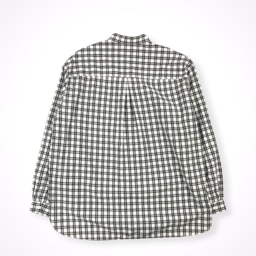 Name. / オーバーサイズノーカラーチェックシャツ 参考定価：30,000程度 SIZE:1