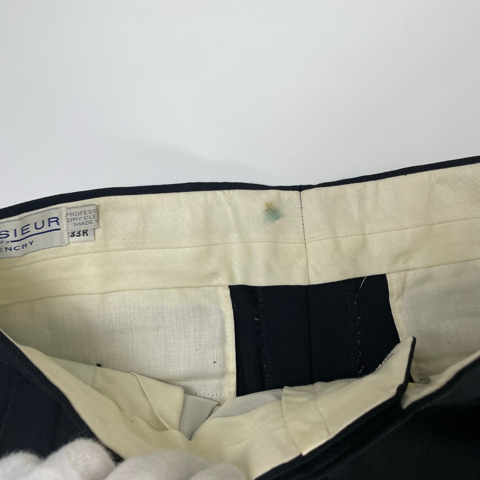 GIVENCHY ジバンシー / 80sヴィンテージ 3タックワイドスラックス USA製 SIZE:33R