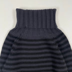 ARMANI JEANS / ボーダータートルネックニット 参考定価：50,000程度 SIZE:M