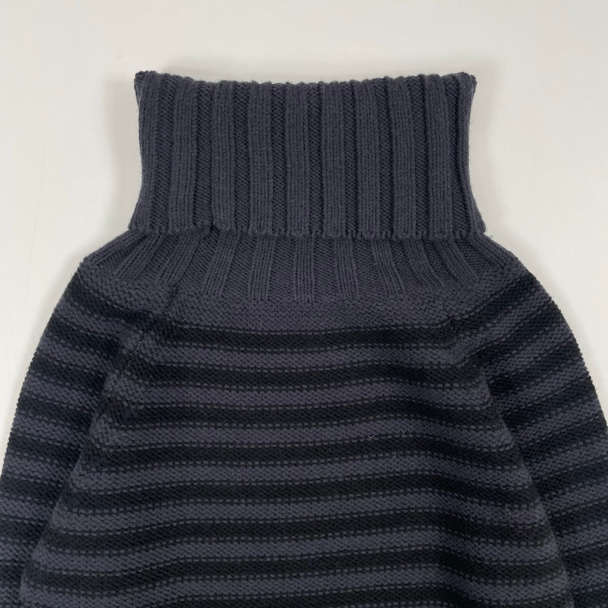 ARMANI JEANS / ボーダータートルネックニット 参考定価：50,000程度 SIZE:M