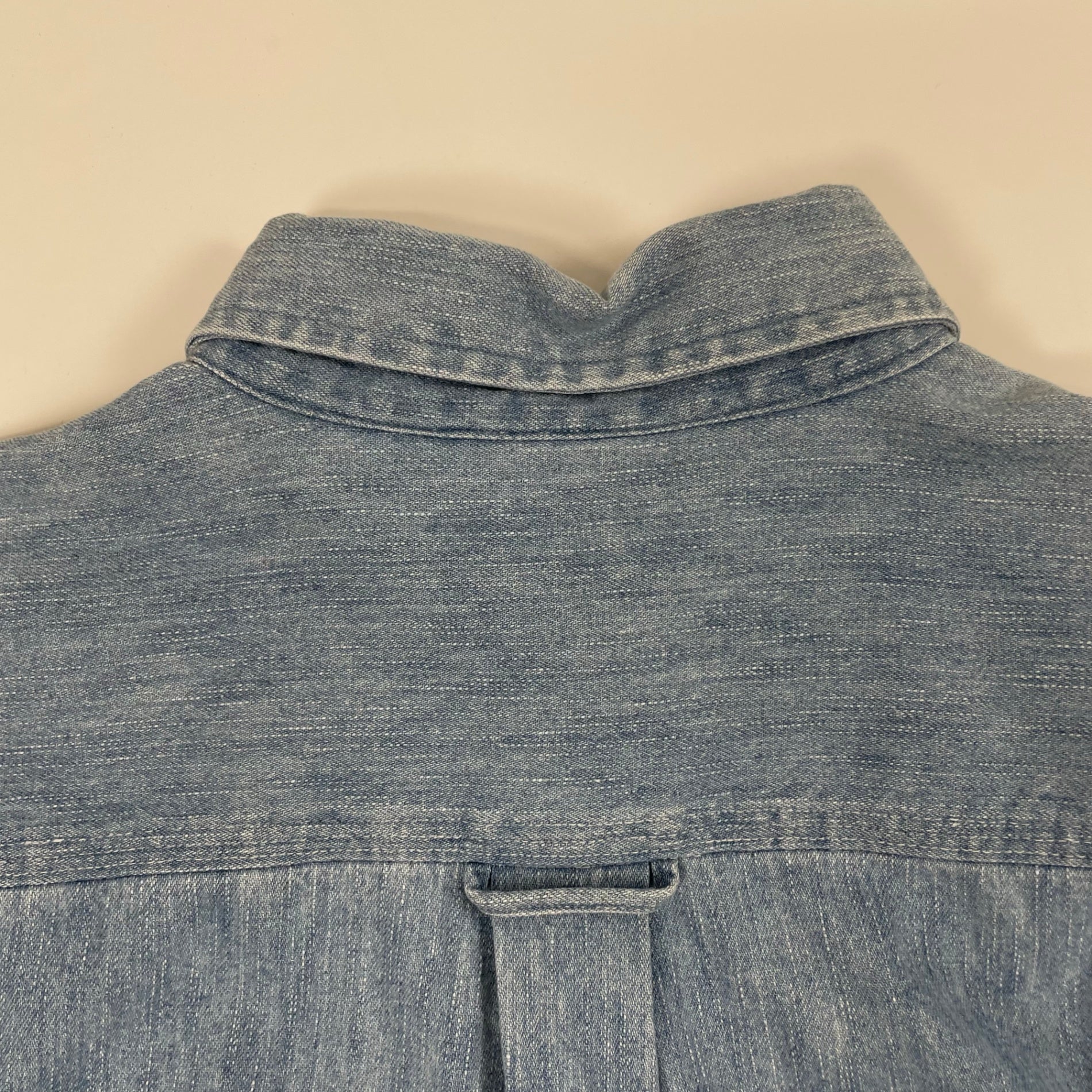 BANANA REPUBLIC / USA製 8-90sB.D デニムシャツ SIZE:L
