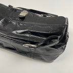 collection PRIVEE? コレクションプリヴェ / レザーボストンバッグ ブラック H.P FRANCE取扱い 参考定価：150,000程度