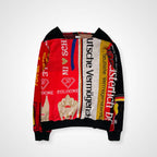 OLD PARK オールドパーク / マフラーリメイクニット 参考定価：35,000程度 SIZE：FREE