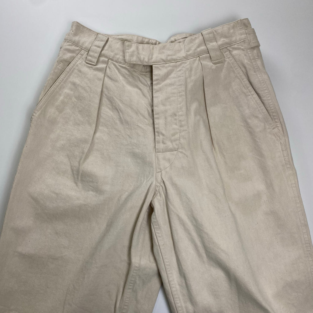 MHL エムエイチエル / NATURAL DENIM WIDE HEM TROUSER デニム 美品 参考定価：30,000程度 SIZE：2