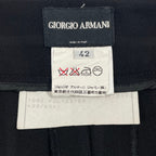 GIORGIO ARMANI / ヴィンテージストライプスラックス BORGO21 参考定価：160,000程度 SIZE:42