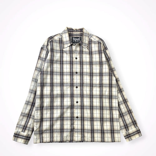 GREASER / シャドーチェックシャツ 参考定価：18,000程度 SIZE:XL