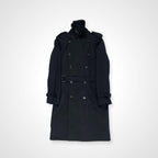 BARACUTA バラクータ / 推定90s olmetexトレンチコート ブラック SIZE:L