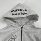 Basketcase gallery バスケットケース ギャラリー / Born To Expire 人体フーディ 短丈 参考定価：35,000程度 SIZE：S
