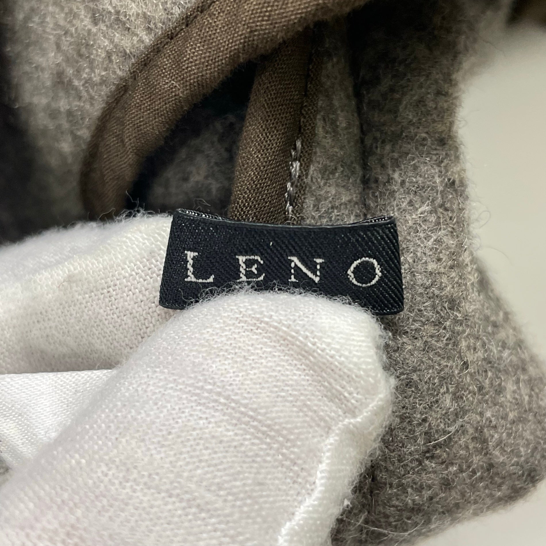 LENO / Stand Fall Collar Coat ライナー付 SIZE:L程度