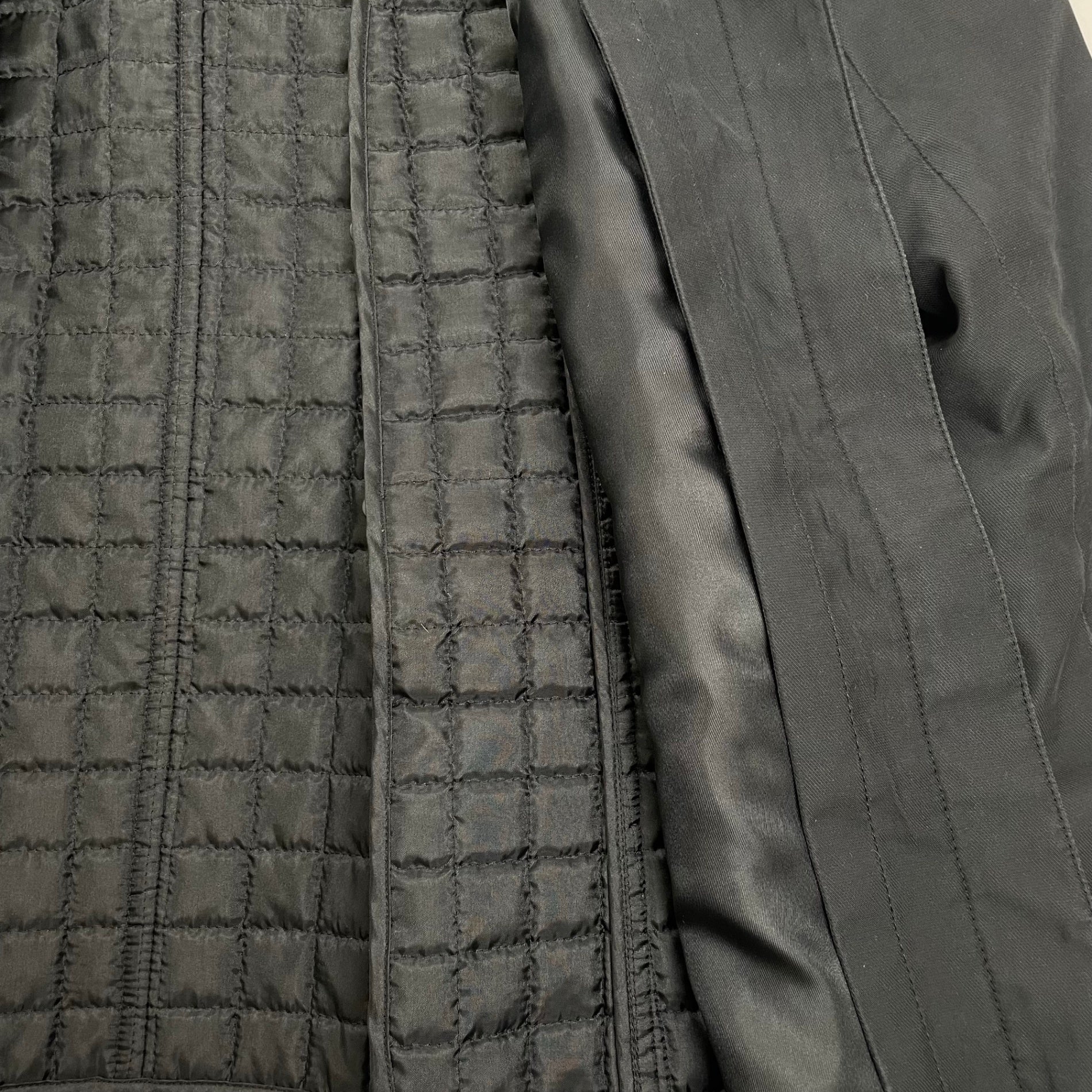 courreges クレージュ / ライナー付 リアルファー ジャケット ブラック 参考定価：60,000程度 SIZE:11