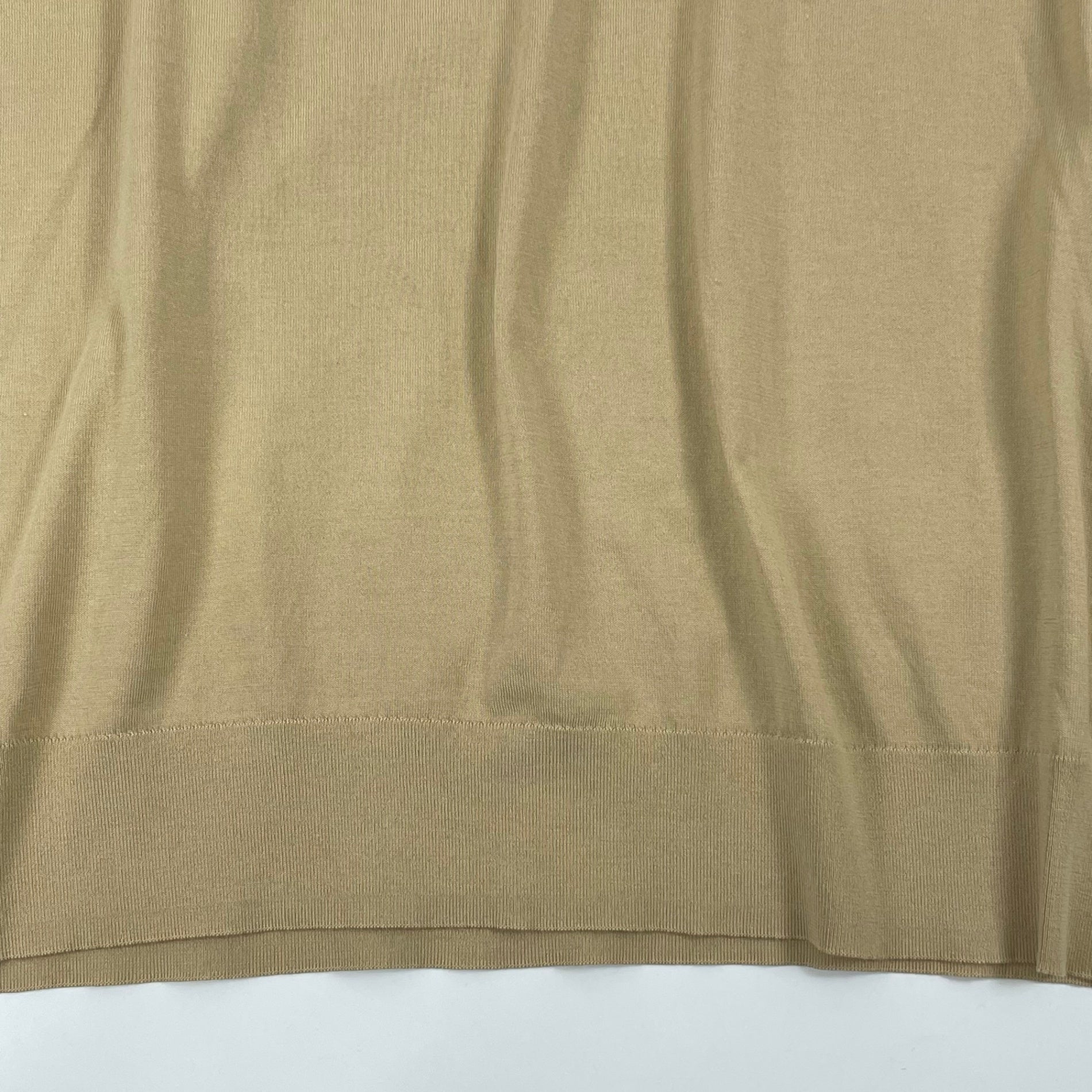 AURALEE / Super High Gauge Cotton knit Short Sleeve polo 未使用品 参考定価：32,000+tax SIZE:3
