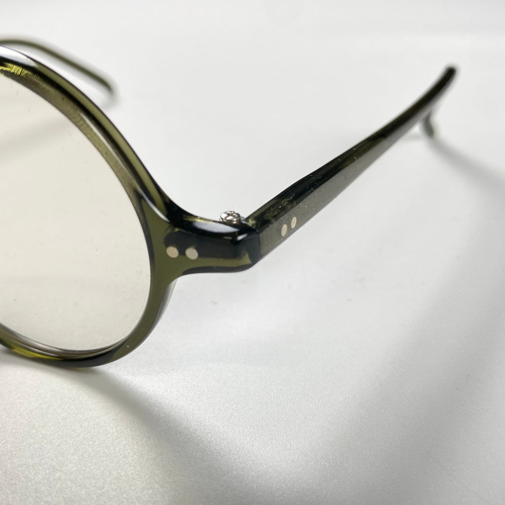 【極美品】 Porter Classic ポータークラシック × 金子眼鏡 / PEACE COLLECTION コラボ サングラス OLIVE 参考定価：46,000+tax