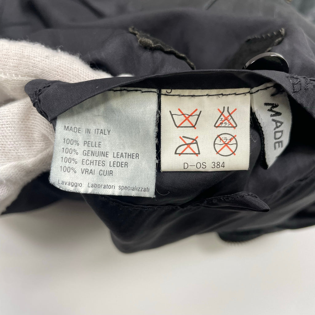 BALLY バリー / ヴィンテージ短丈レザーブルゾン 参考定価：300,000程度 SIZE：46