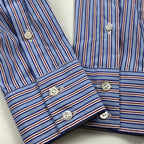 BARBA バルバ / ストライプ ドレスシャツ SIZE:39 15 1/2