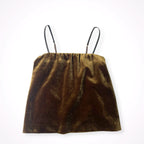 6 BEAUTY＆YOUTH / ベロア ベアトップ 参考定価：25,500程度 SIZE:36