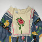 VINTAGE / 70s デニム転写ヴィンテージワンピース SIZE:S