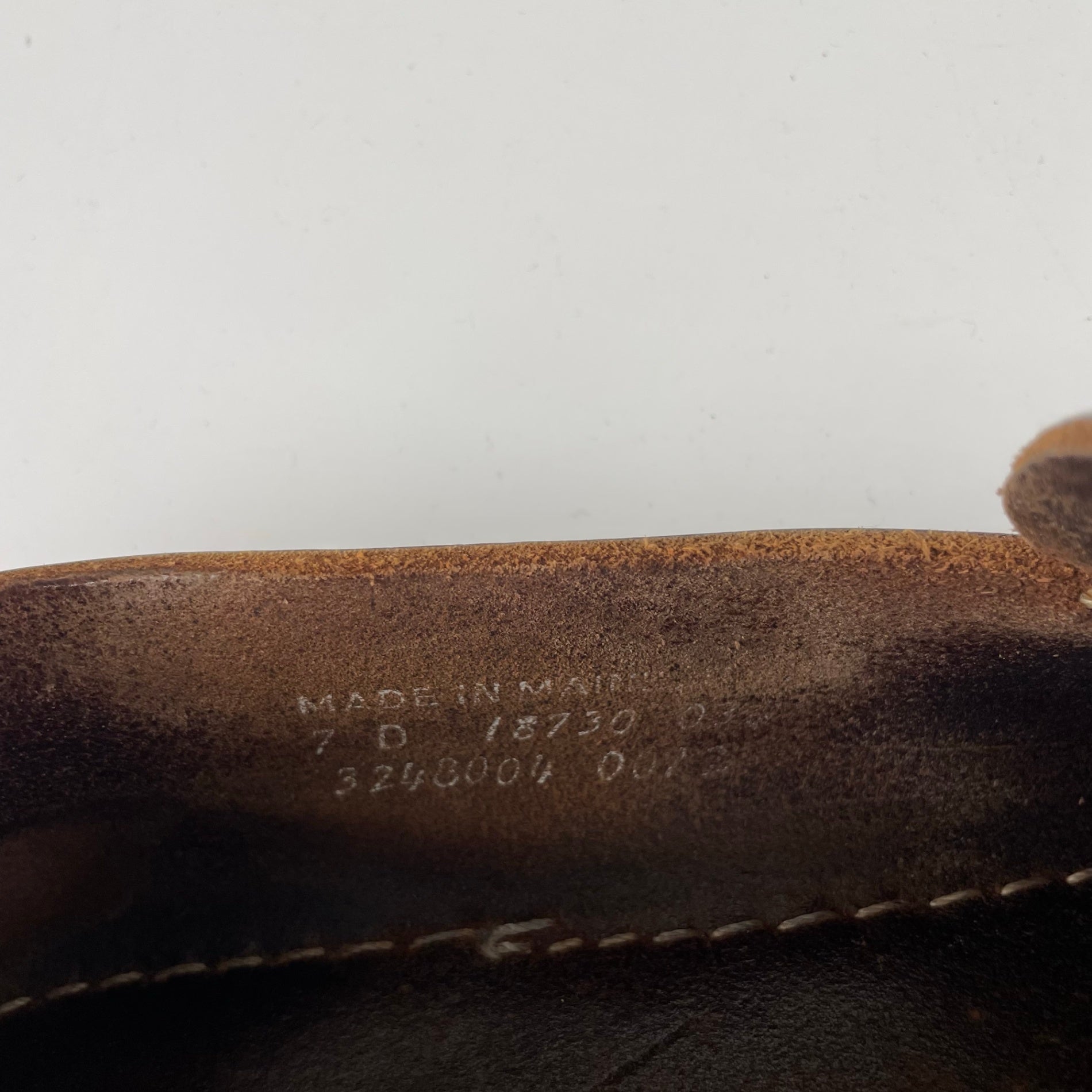 RANCOURT × BEAMS PLUS ランコート ビームスプラス / レザーローファー Collarless Venetian Loafer Chromexcel 参考定価：50,000+tax SIZE:7(実質サイズ26.5-27cm程度)