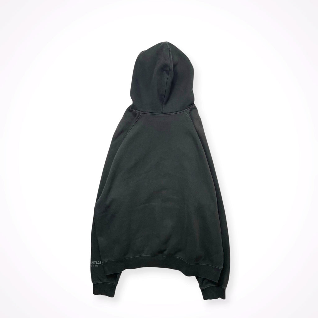 ESSENTIAL FEAR OF GOD / クロップドパーカー ブラック SIZE：XL