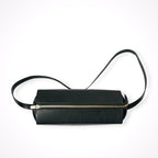 SAFUJI × noji+ / 別注 Leather block bag ブラック