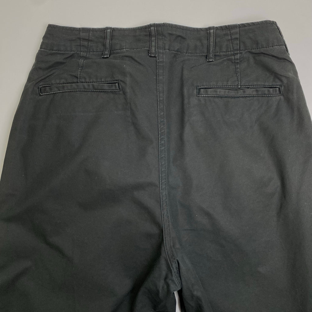 Edition エディション / MERCERIZE COTTON ミリタリーチノ ギャバジン ブラック 参考定価：16,000+tax