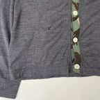COMME des GARCONS HOMME / 12SS カモラインカーディガン SIZE:S