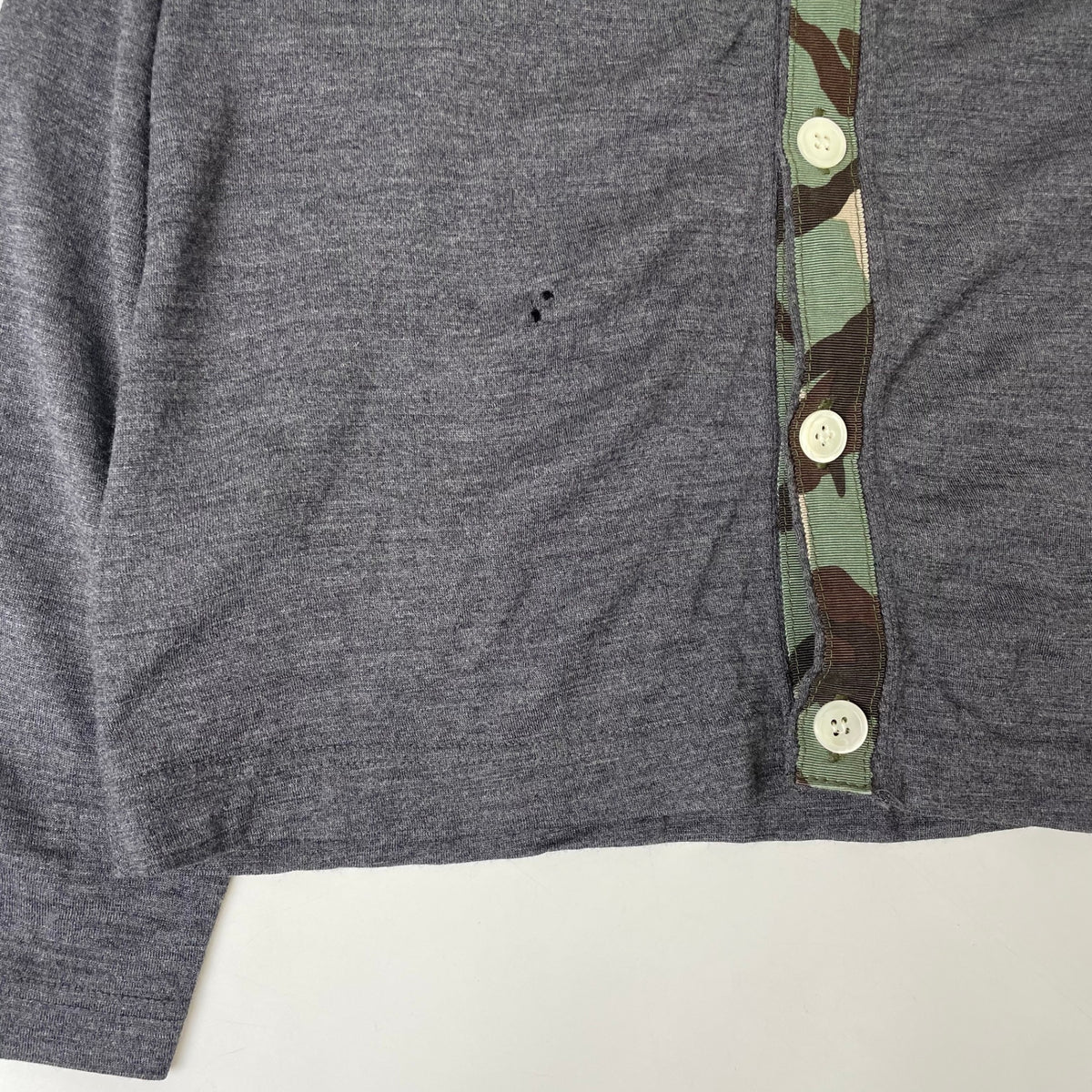 COMME des GARCONS HOMME / 12SS カモラインカーディガン SIZE:S