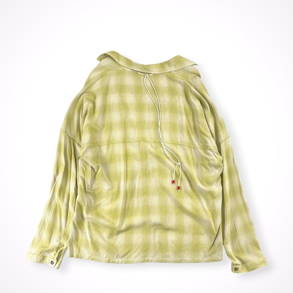 ANCELLM / OMBRE CHECK PULLOVER SHIRT 常田大希着用 SIZE:2