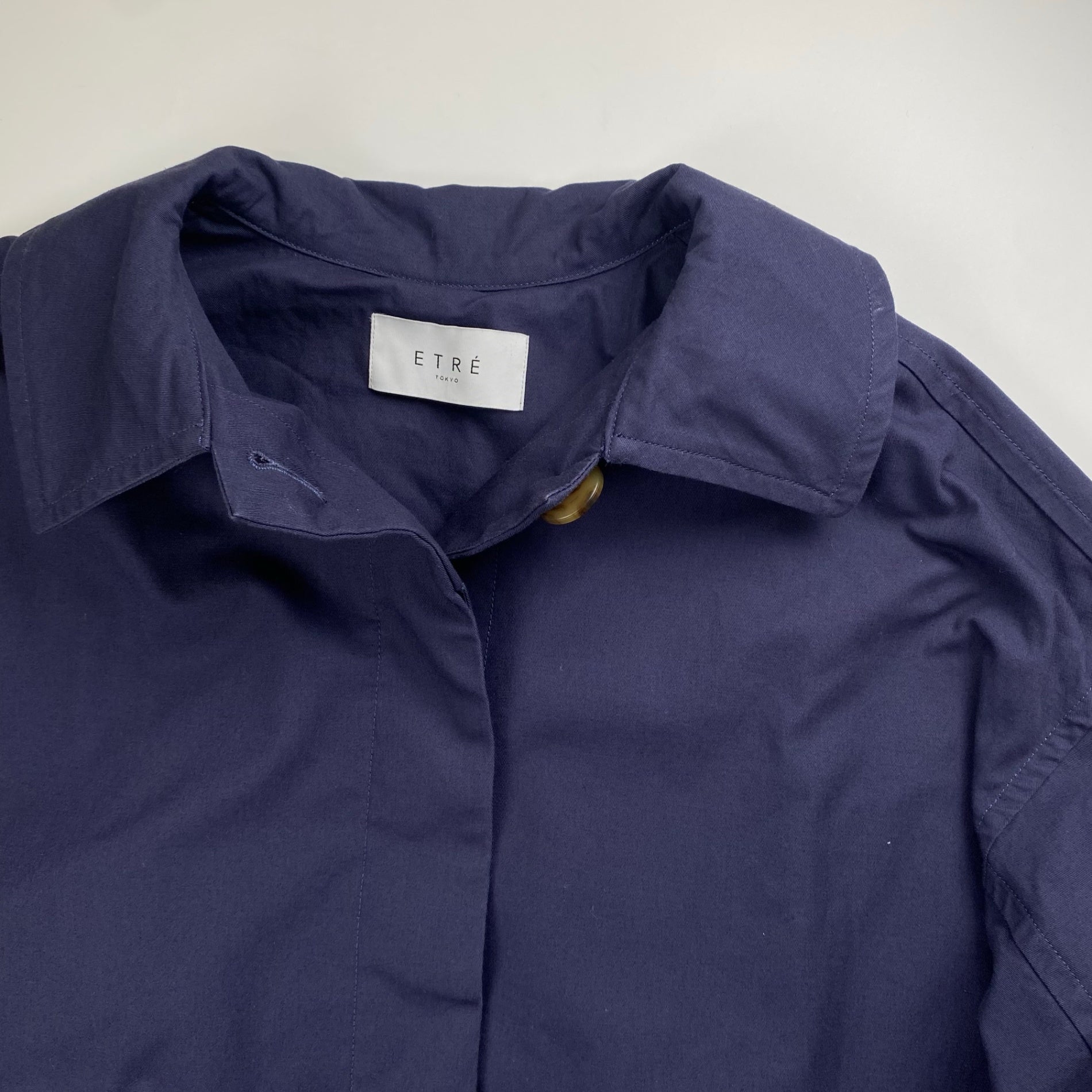 ETRE TOKYO エトレ トウキョウ / ボリュームステンカラーコート 1222100041-0 SIZE：S