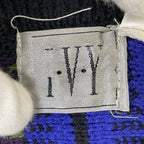 VINTAGE / 〈I･V･Y〉 3D立体編み クルーネックニットセーター SIZE:L