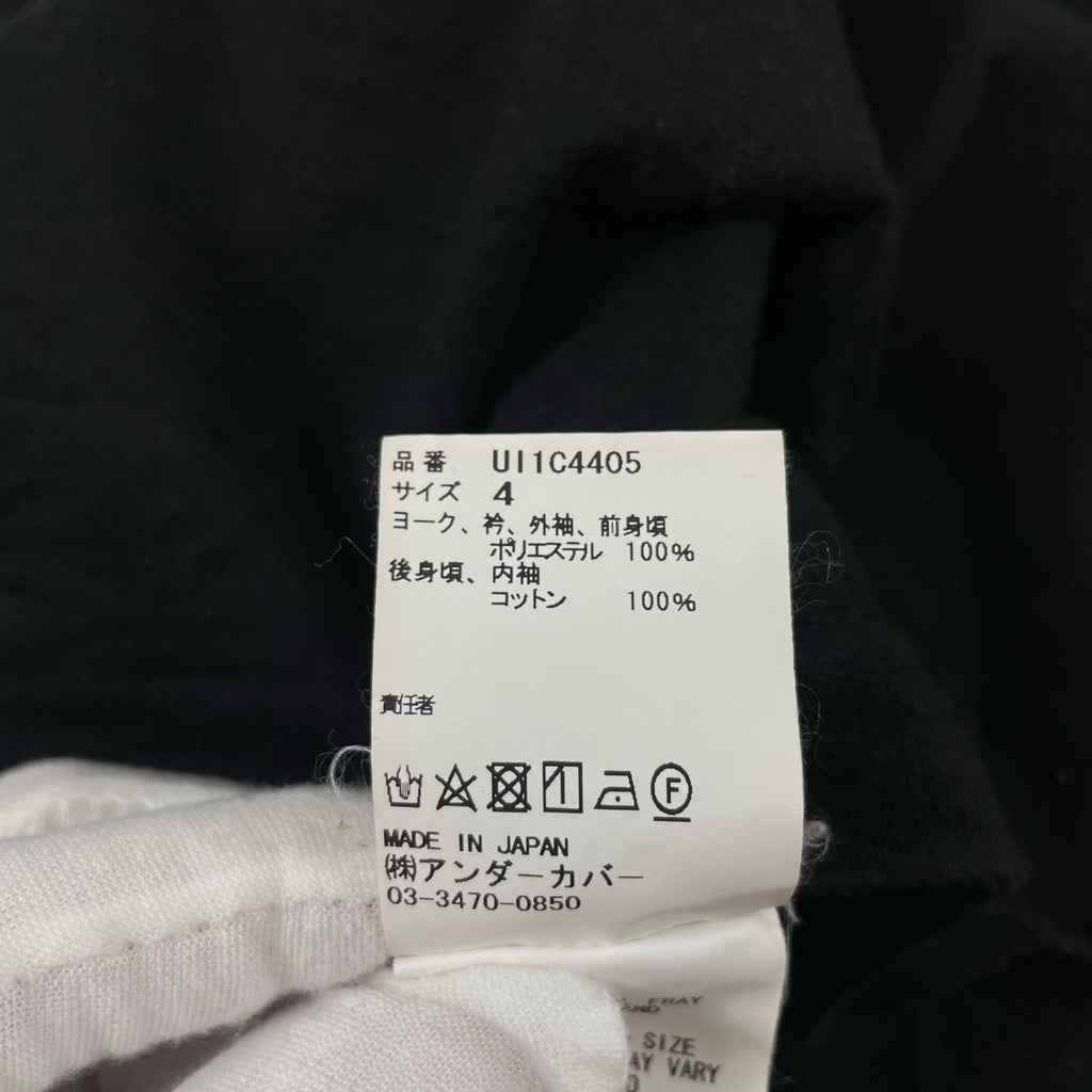 Undercoverism / 23SS PeツイルCK/天竺切替半袖シャツ SIZE:4