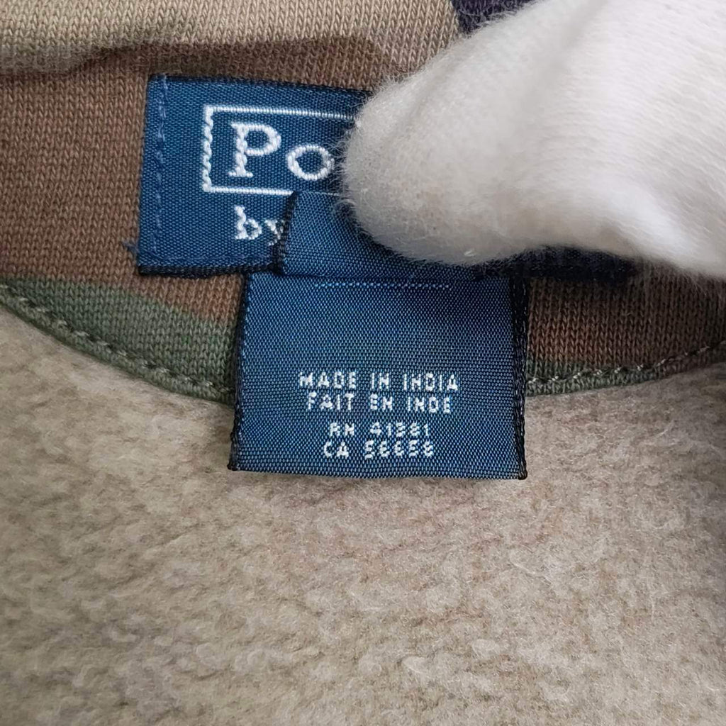 Polo by ralph lauren ポロ バイ ラルフローレン / 迷彩柄 プルオーバー パーカー SIZE:L(KID'S SIZE)