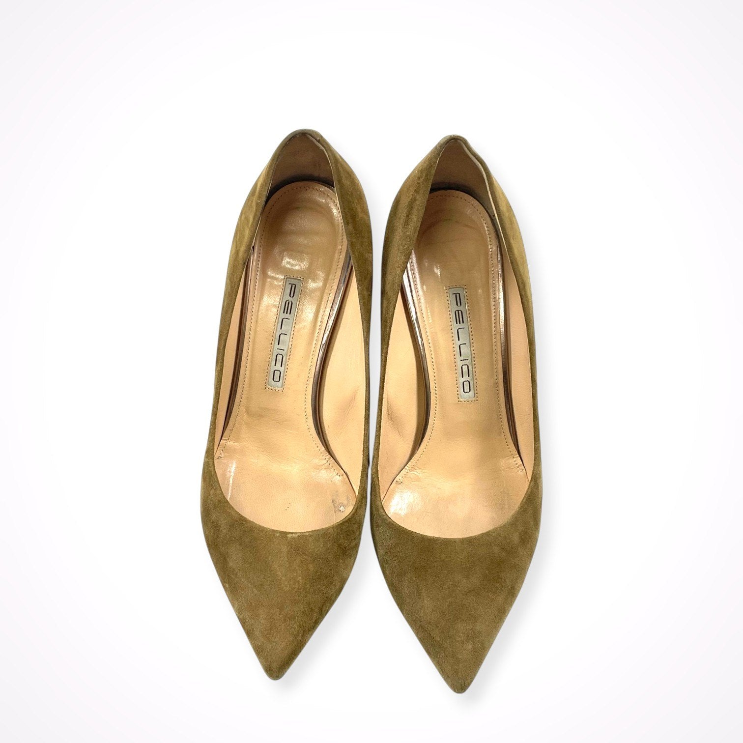 PELLICO / スウェードヒールパンプス 参考定価：50,000程度 SIZE:36 1