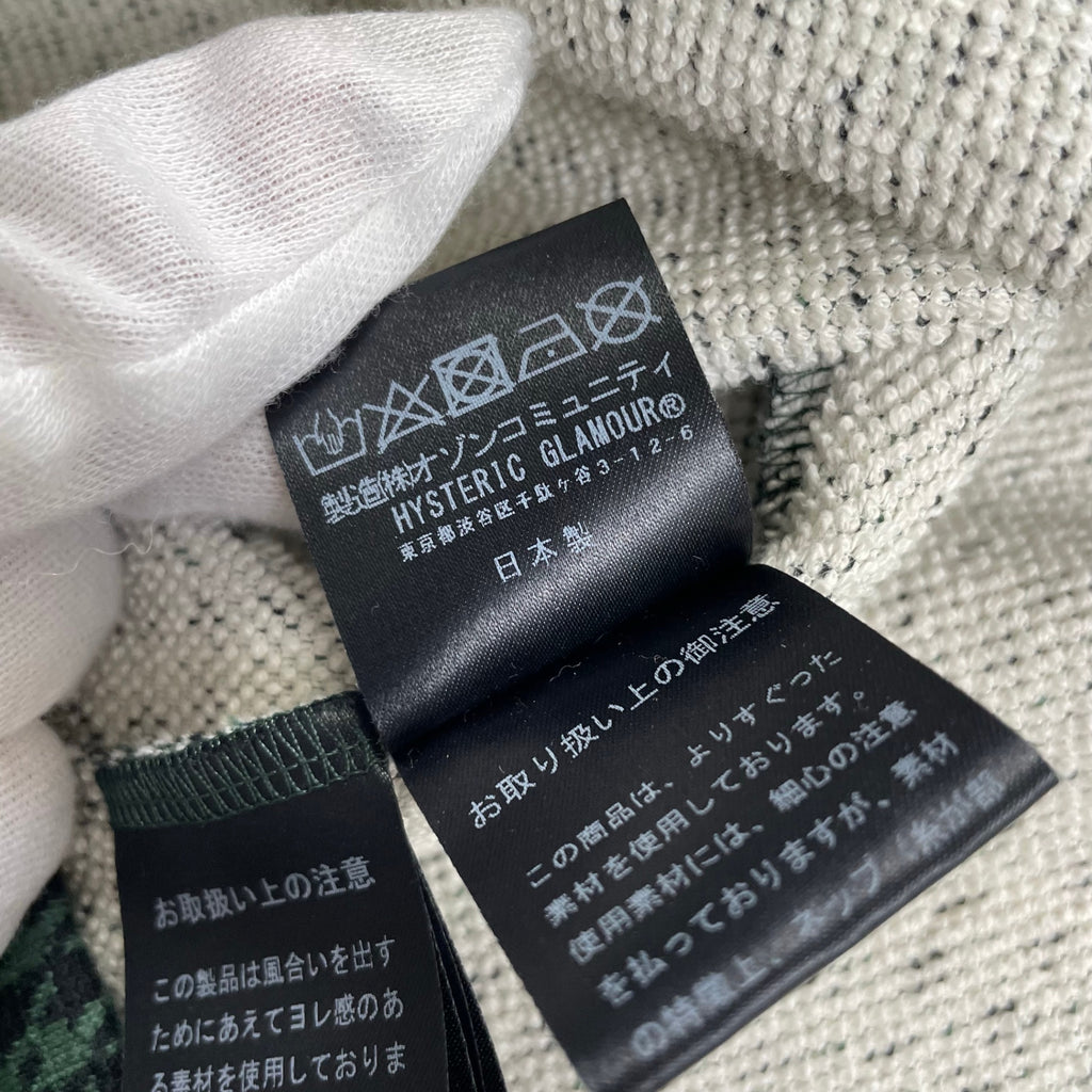 HYSTERIC GLAMOUR ヒステリックグラマー / BACK BEAR刺繍 ジャンパースカート 参考定価：36,000+tax SIZE:FREE