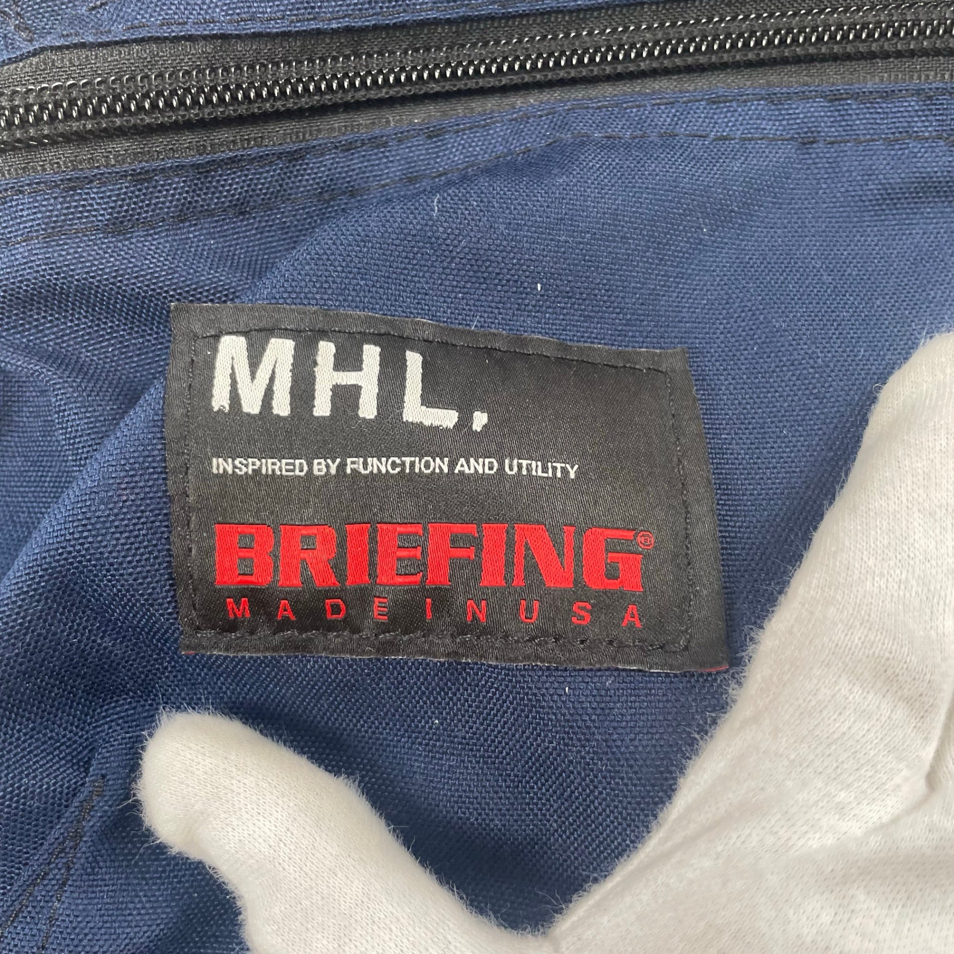 MHL.× BRIEFING エムエイチエル ブリーフィング / 別注コーデュラナイロンバックパック USA製 参考定価：39,000+tax