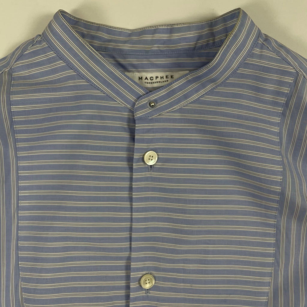 MACPHEE / ストライプシャツチュニック 参考定価：22,000程度 SIZE:36