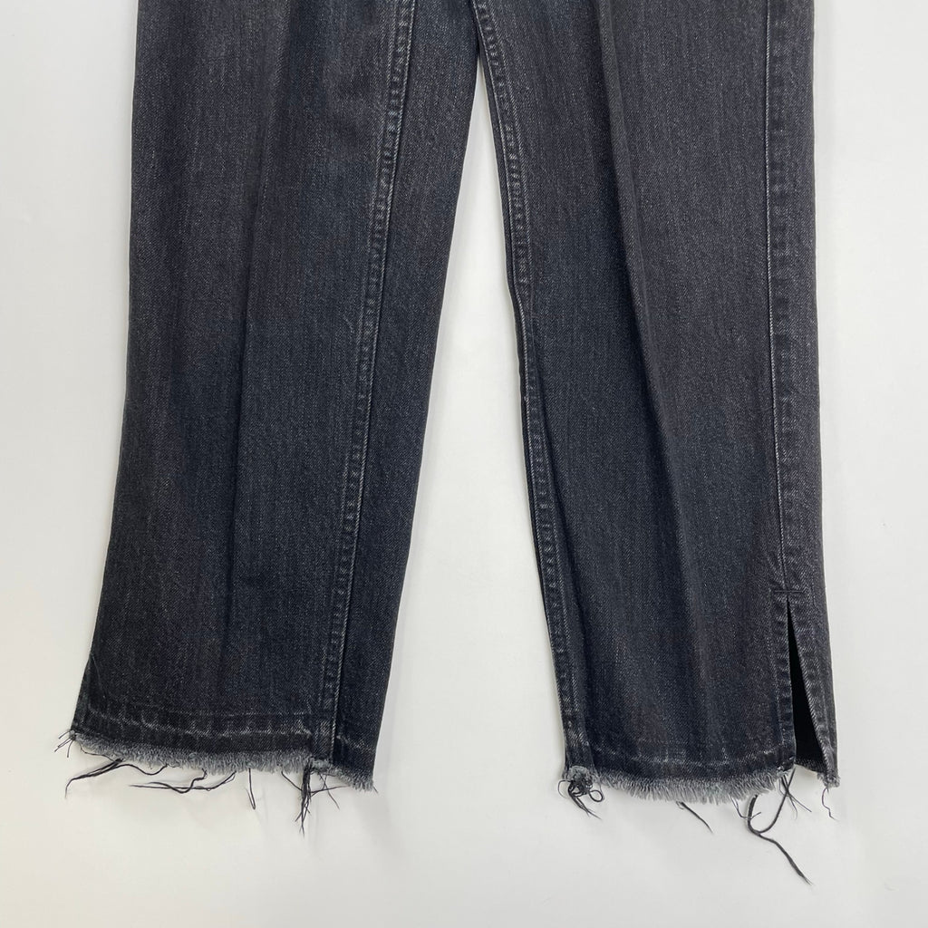 O0u オー・ゼロ・ユー / カットオフ スリットデニムパンツ 日本製 参考定価：20,000程度 SIZE：S