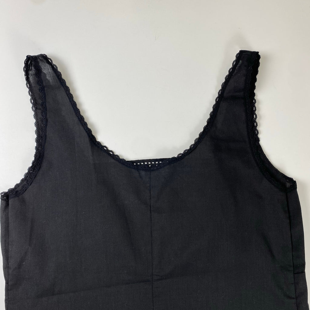 VINTAGE uccetto / 80s ヴィンテージワンピース 旧東ドイツ オールブラック